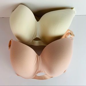 ThirdLove Bundle of 2 Cotton T-Shirt Underwire Bras